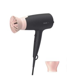 PHILIPS Hair dryer 2100W DC motor ThermoProtect black/pink - BHD350/10