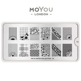 MoYou London Stamping Plate - Мix & Match 10