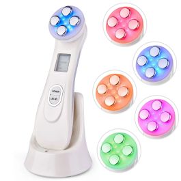Device for radio frequency lifting RF, needleless mesotherapy and LED function