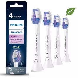 PHILIPS Sonicare 4pcs toothbrush head Sonicare S2 Sensitive extra soft white - H HX6054