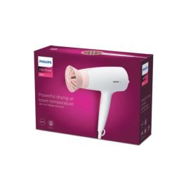 PHILIPS Hair dryer 1600W DC motor ThermoProtect attachment white/pink - BHD300/0