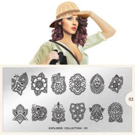 MoYou London Stamping Plate - Explorer 03