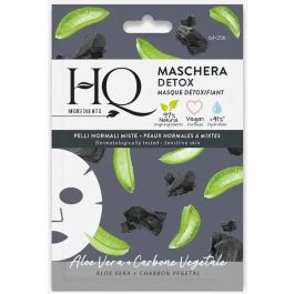 HQ Detox Sheet Face Mask with Aloe Vera and Activated Charcoal